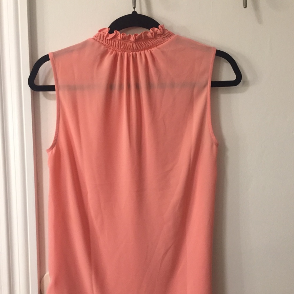 Ann Taylor Smocked Ruffle Shell - Picture 8 of 8